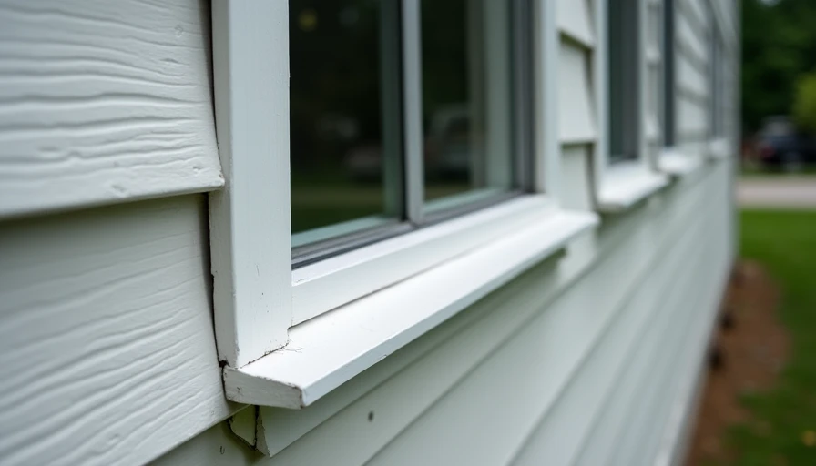 Properly detailed vinyl siding installation with correct gaps and flashing.