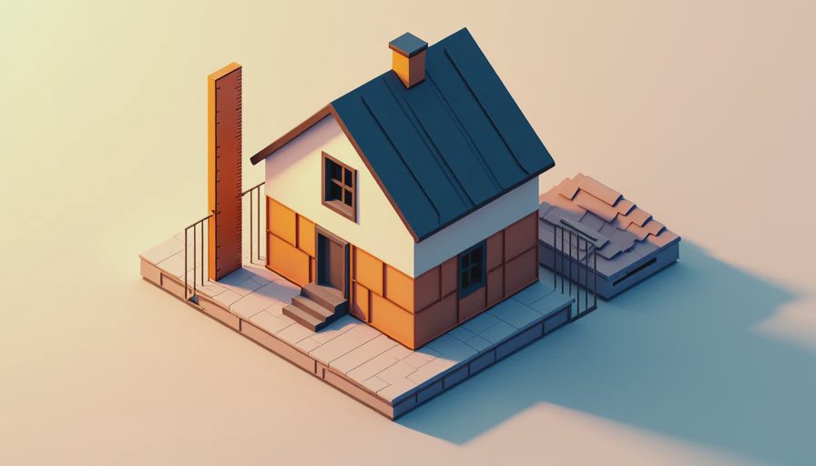 Visual context for vertical metal siding for houses