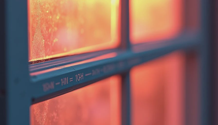 Visual context for gas in double pane windows