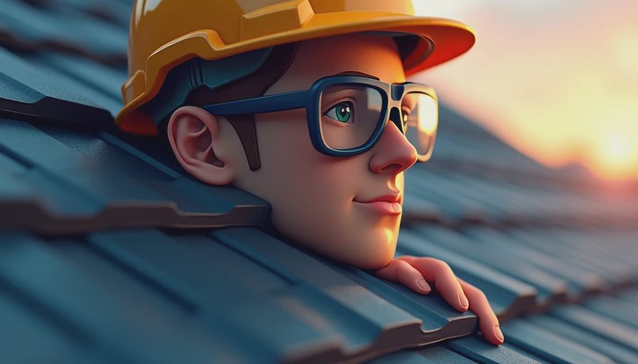 Visual context for roof repair