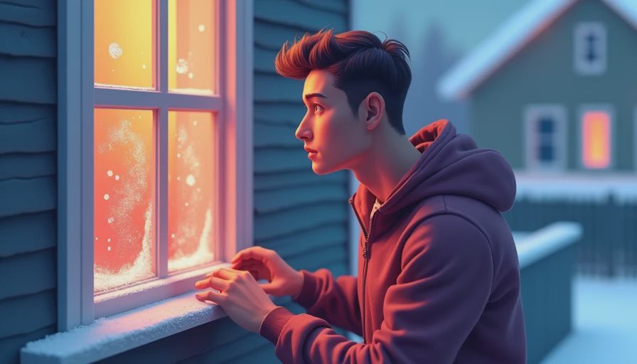 Illustration for cold climate home maintenance