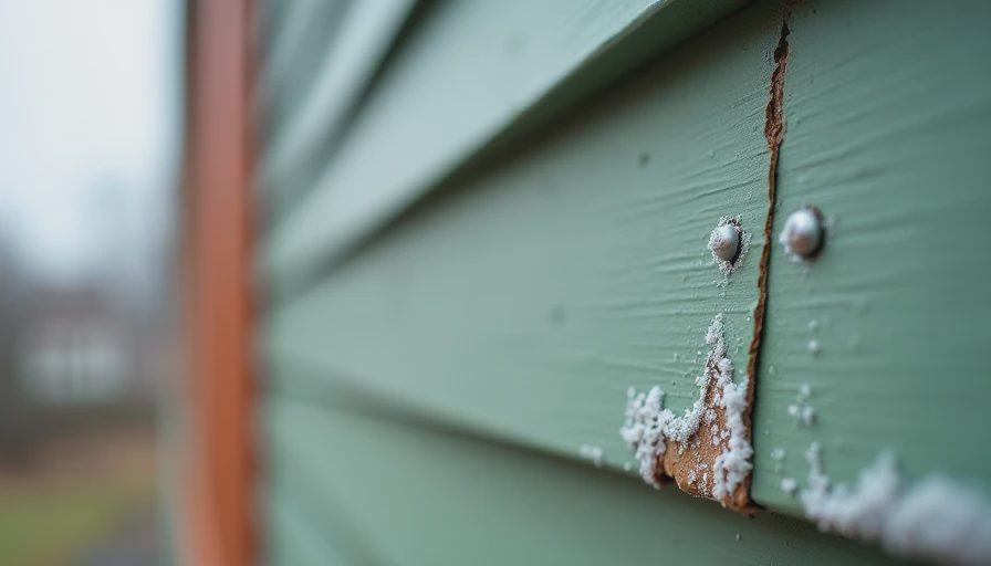 Illustration for winter siding installation mistakes