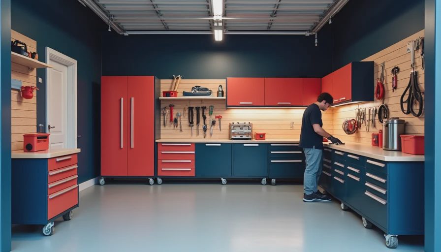 Visual context for modular tool storage systems